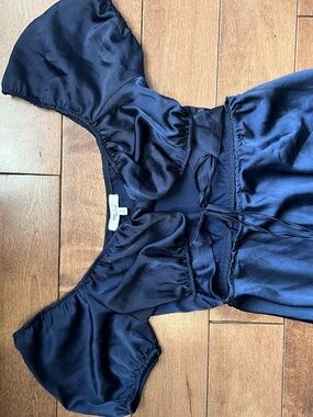 Edit by Nine navy cut out dress